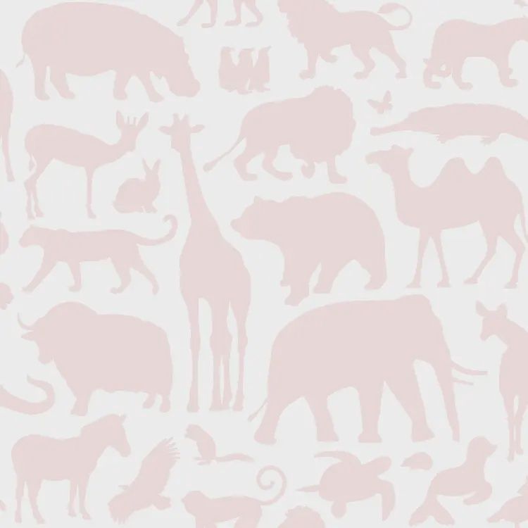 FC Joy- dieren wit/roze 72080