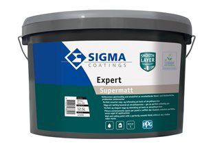 Sigma Expert Supermatt Wit, Hoeveelheid: 2.5 Liter