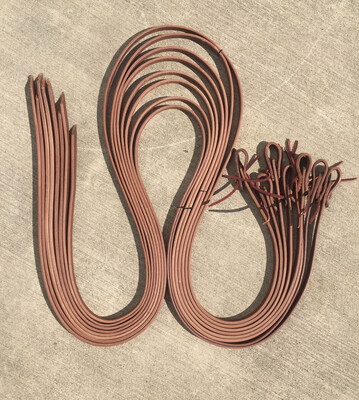 Western Harness Leather Reins