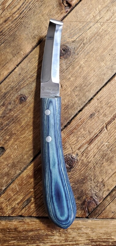 Farrier Hoof Tool with Double sided Blade