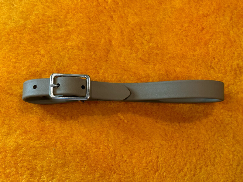 Olive Green BioThane Bit Hobble with Single Buckle