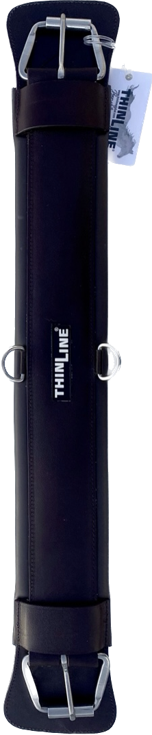 ThinLine Straight Western Cinch Brown with SS Pro-Roller Buckles