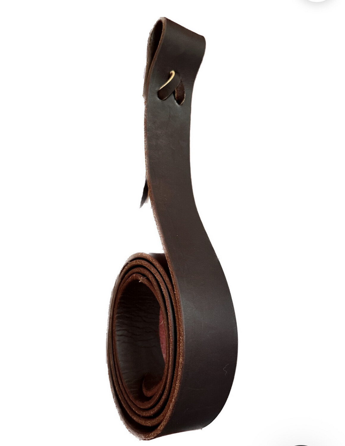 Premium Leather Latigo with Narrow End for Easy Adjustment Dark Oil 1 3/4” Width