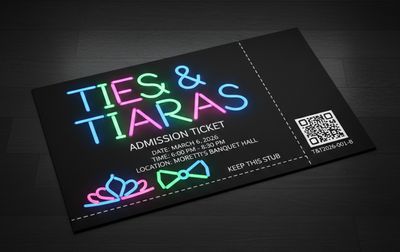 Ties &amp; Tiaras Admission