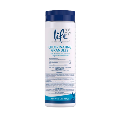 Chlorine Granules 2lbs Bottle