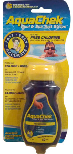 Chlorine Test Strips 50 Count | AquaChek
