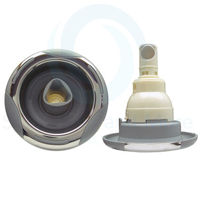 Directional  5&quot; Gray and Stainless Face Snap In | Artesian Spas