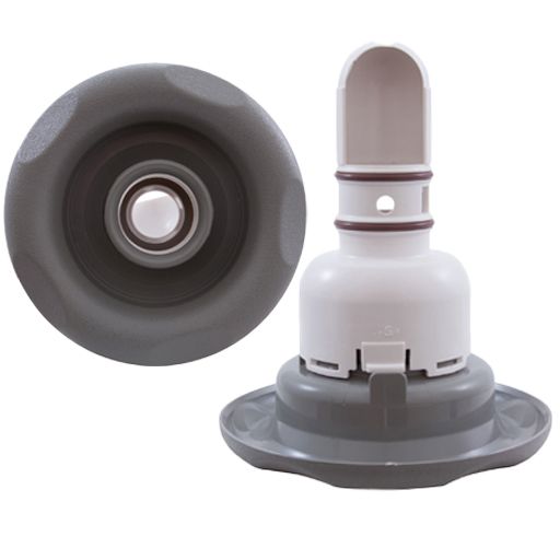 Whirl Storm Directional Gray Scalloped Snap-In| Water Way