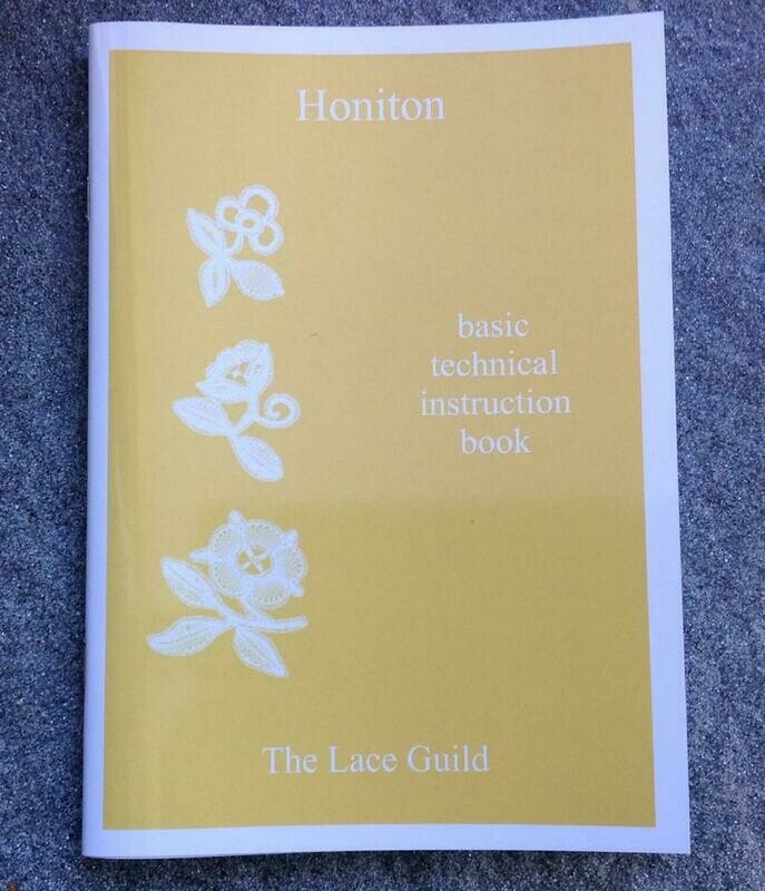 Books by The Lace Guild - Honiton, basic technical instruction book