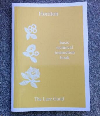 Books by The Lace Guild - Honiton, basic technical instruction book