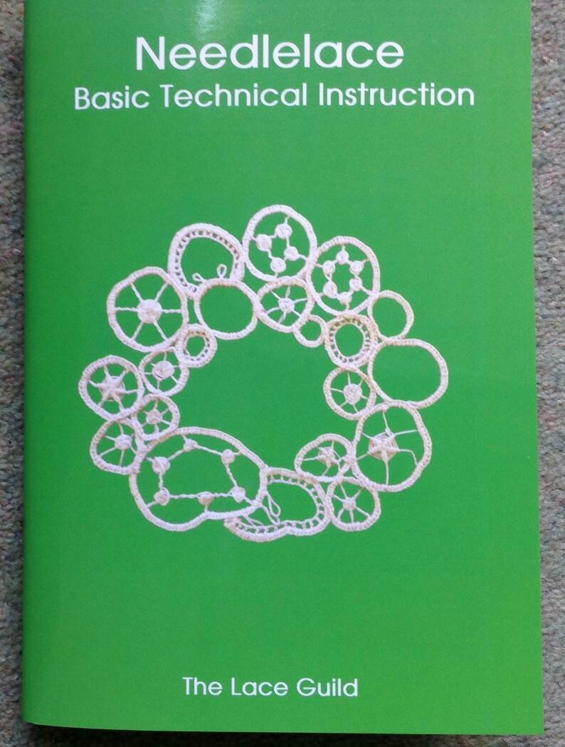 Books by The Lace Guild - Needlelace, basic technical instruction