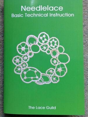 Books by The Lace Guild - Needlelace, basic technical instruction