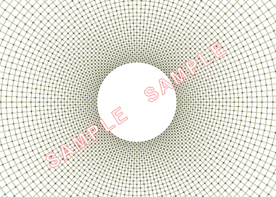 Plotadots, A3 Fixed Angle Circular Grids - Set of Four Background Lace Design Grids