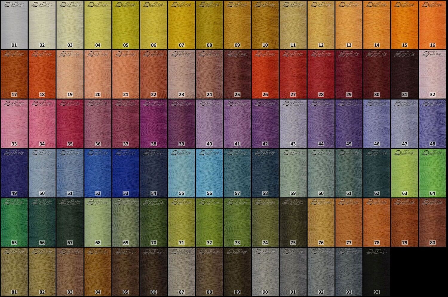 Barkonie Linen Threads - single  spool