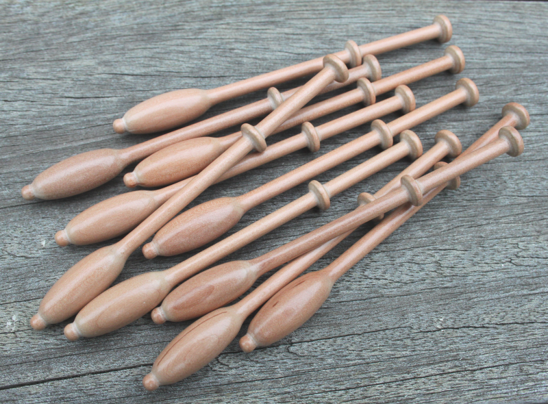 Binche Pear Lace Bobbins - Pack of ten