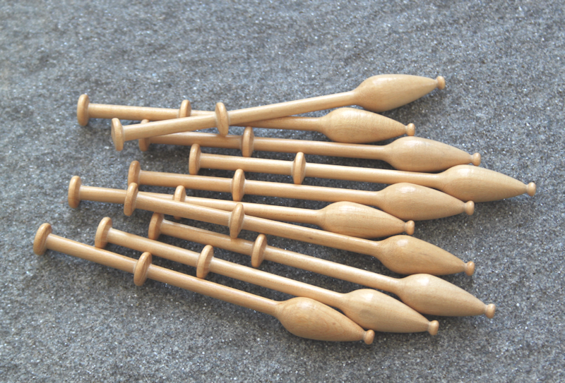 Flanders Guatambu Lace Bobbins - Pack of ten