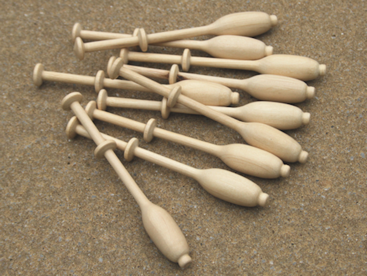 Bruge Guatambu Lace Bobbins - Pack of ten