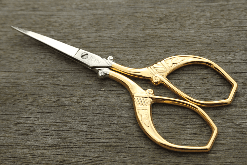 Scissors - Rococco style Scissors for Lacemaking and Embroidery