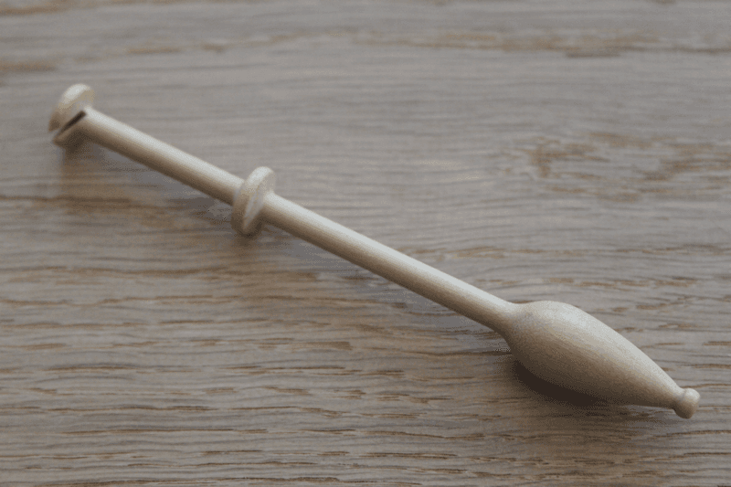 Lace Bobbin for Wire and Metallic Thread Working
