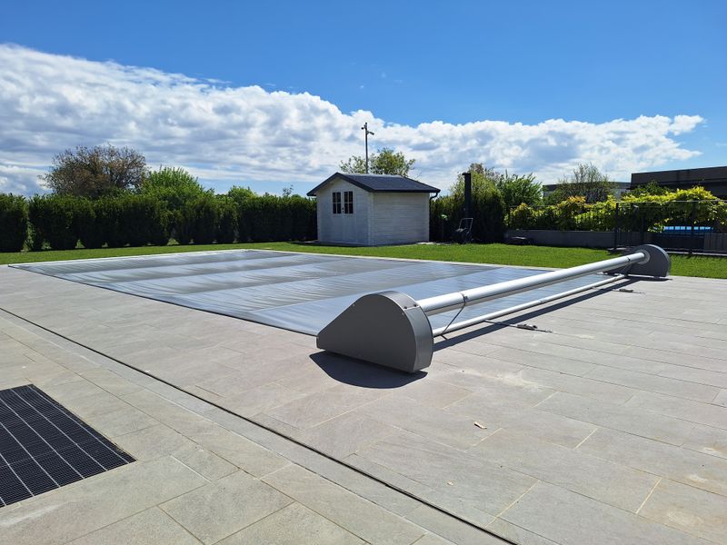 Copertura Telo motorizzato per piscina 3x6 metri - Alisio