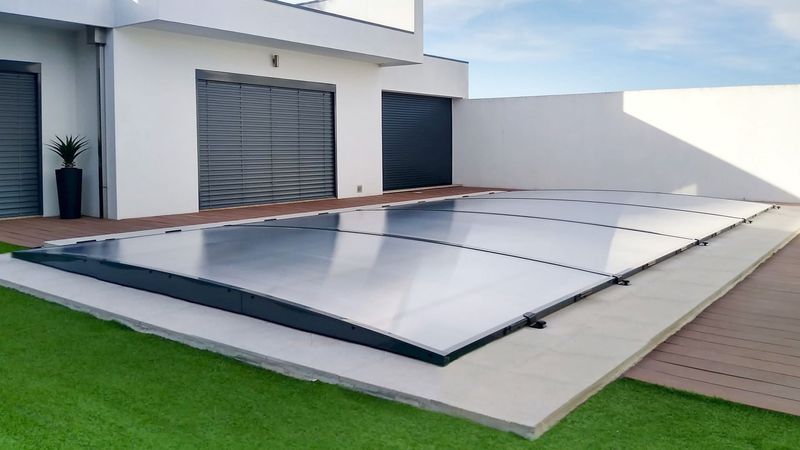 Copertura amovibile per piscina 3x6 metri -  Alba