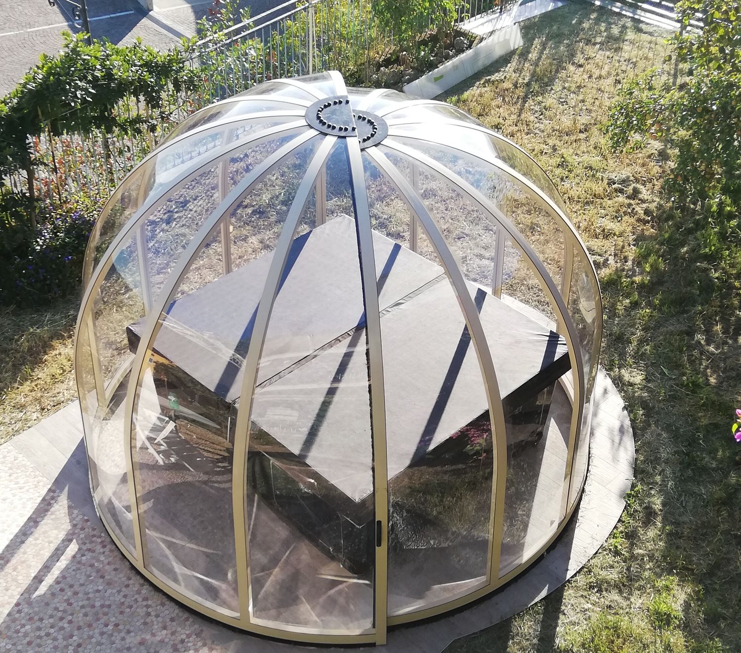 Copertura con diametro 3,9 metri - Serena