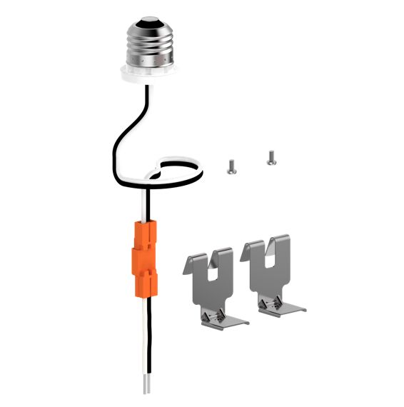 Surface Mount Downlight 4in E26 Adapter Mounting Kit with Friction Clips