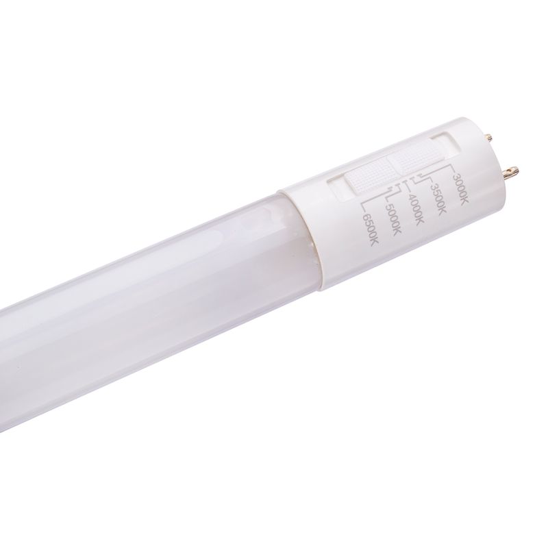 Topaz LED T8 48in Linear Tube Type B Bypass Single-Double Ended 14W 5-CCT Selectable 1800lm Medium Bi-Pin G13 PET Coated Topaz LED T8 48in Linear Tube Type B Bypass Single-Double Ended 14W 5-CCT Selectable 1800lm Medium Bi-Pin G13 PET Coated