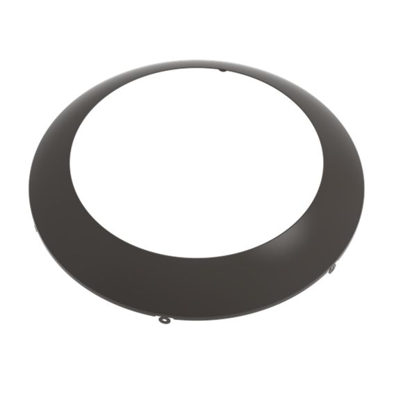 Surface Mount Downlight 8in Round Trim Dark Bronze Surface Mount Downlight 8in Round Trim Dark Bronze