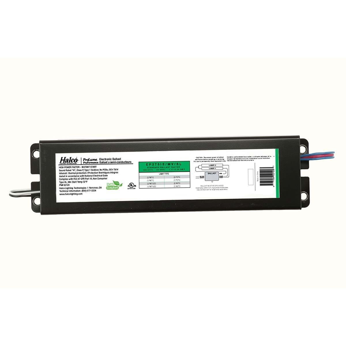 Electronic Fluorescent Ballasts-T12 (Primary lamp F96T12) 2 Lamp Multi-voltage Instant Start