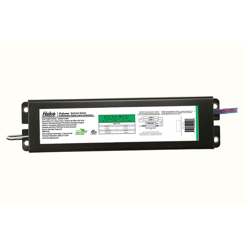 Electronic Fluorescent Ballasts-T12 (Primary lamp F96T12) 2 Lamp Multi-voltage Instant Start
