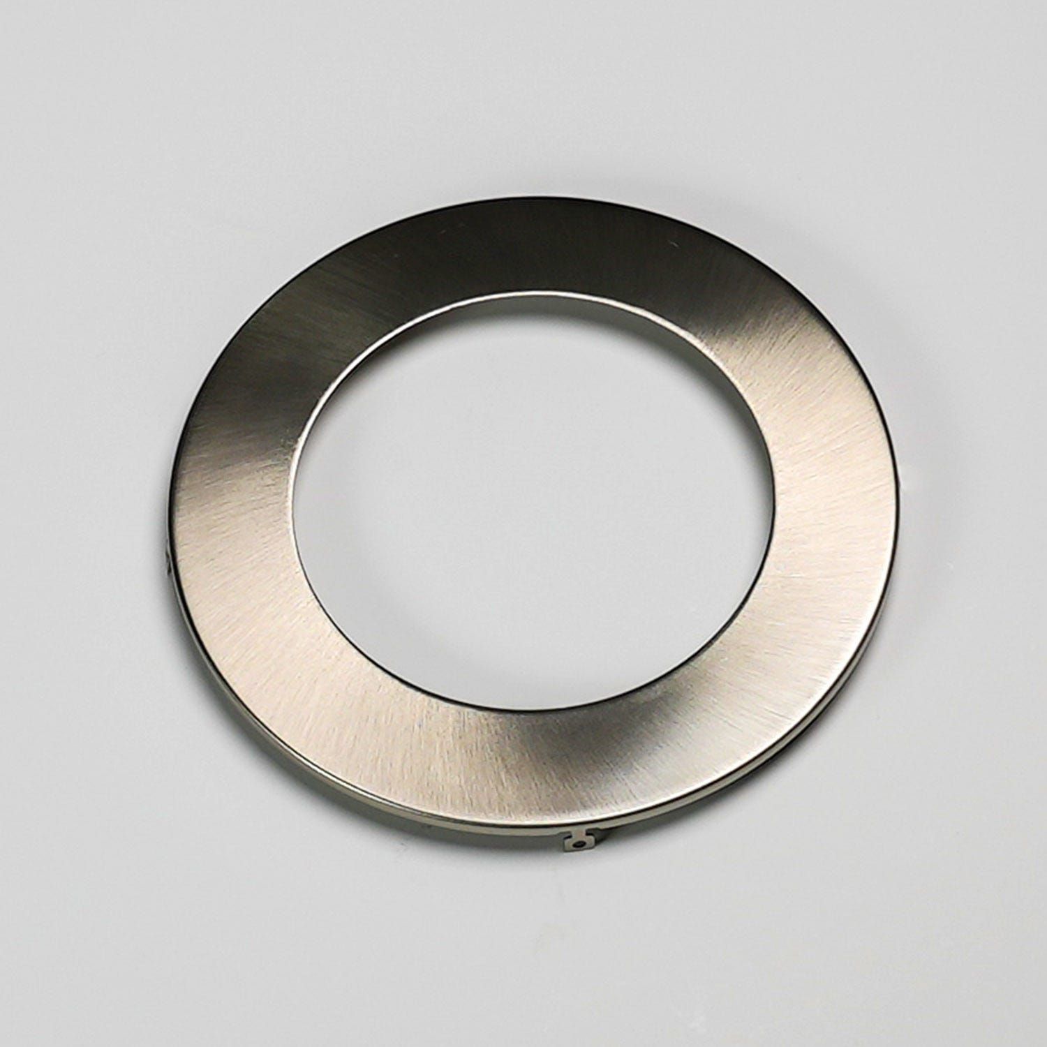 Flat Smooth Replacement Trim 5in Satin Nickel for Slim Downlights (CSDL, FSDLS) Flat Smooth Replacement Trim 5in Satin Nickel for Slim Downlights (CSDL, FSDLS)