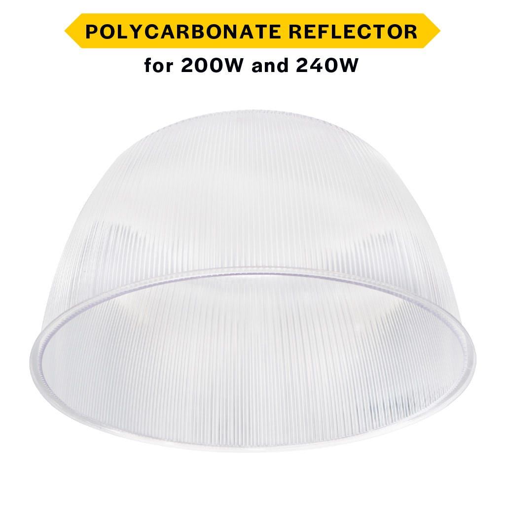 Polycarbonate Reflector for 200W and 240W ERHB Gen-2