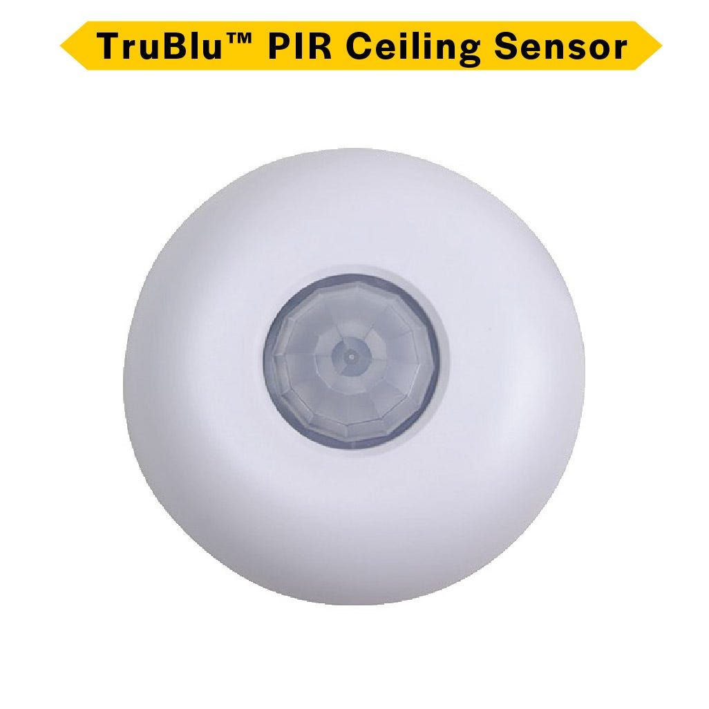 TruBlu Mesh Wireless PIR Ceiling Occupancy Sensor Low Voltage Input 12-24VDC TruBlu Mesh Wireless PIR Ceiling Occupancy Sensor Low Voltage Input 12-24VDC
