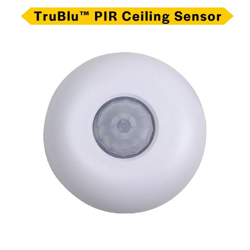 TruBlu Mesh Wireless PIR Ceiling Occupancy Sensor Low Voltage Input 12-24VDC