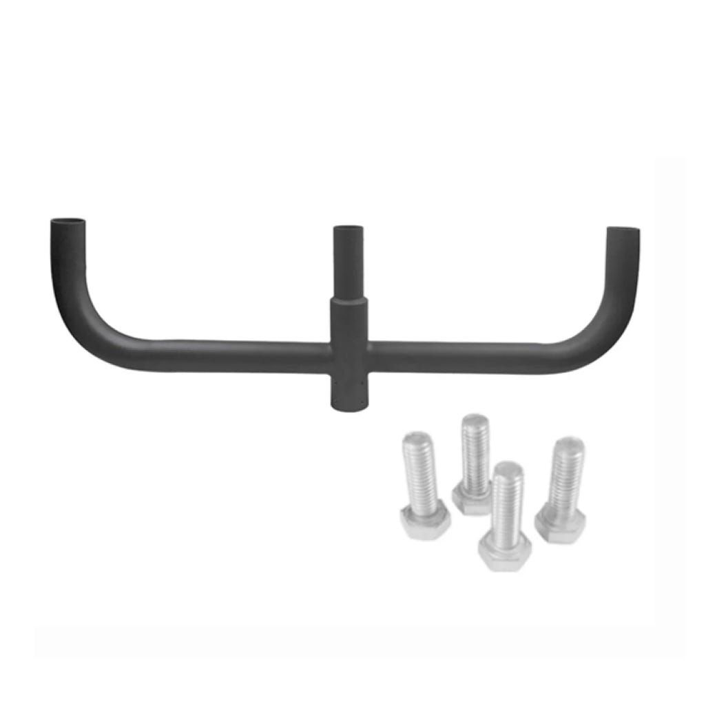 Triple Bullhorn 180 Degree for Square & Round Steel Poles (Round Pole Requires Tenon Top Mount sold separately) MAX EPA: 1.4