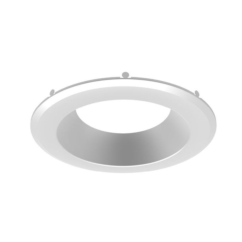 8in Commercial Downlight Reflector Insert, Haze Reflector, Haze Flange