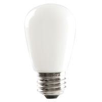 LED Sign S-Type S14 Lamp White 1.4W watts 120V Medium (E26) base 25000 hours Dimmable