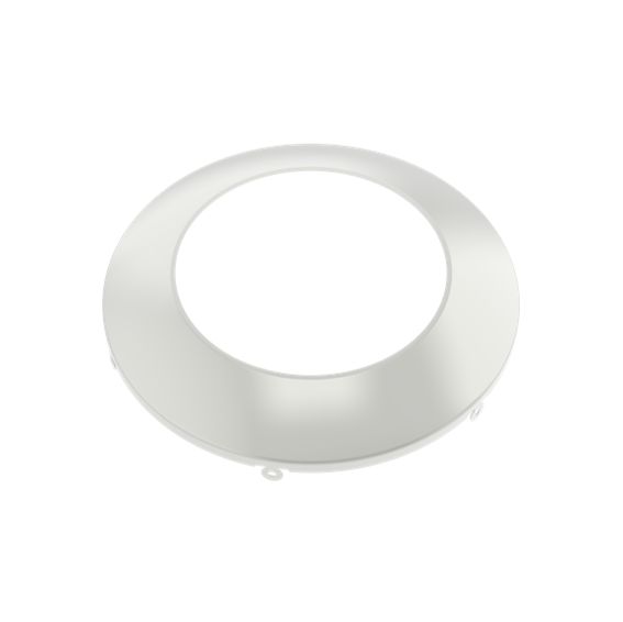 Surface Mount Downlight 4in Round Trim Brushed Nickel Surface Mount Downlight 4in Round Trim Brushed Nickel
