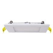 LED Select Slim Downlight Square 4in 8W 2700K-5000K Color Selectable 649-730lm Dimmable JA-8