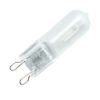 JCD Type Halogen T4 Bulb 60W 130V 2950K G9 Base 750 Lumens CC2V Filament 2000 Avg Life 99 CRI Dimmable