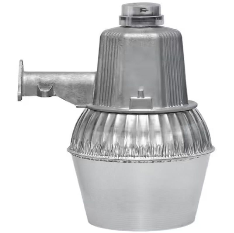 Topaz Dusk to Dawn Wall Mount Barn Light with 10in Acrylic Reflector 100W Metal Halide Bulb Included (can replace with LED) Photocell Included 10500lm Topaz Dusk to Dawn Wall Mount Barn Light with 10in Acrylic Reflector 100W Metal Halide Bulb Included (can replace with LED) Photocell Included 10500lm