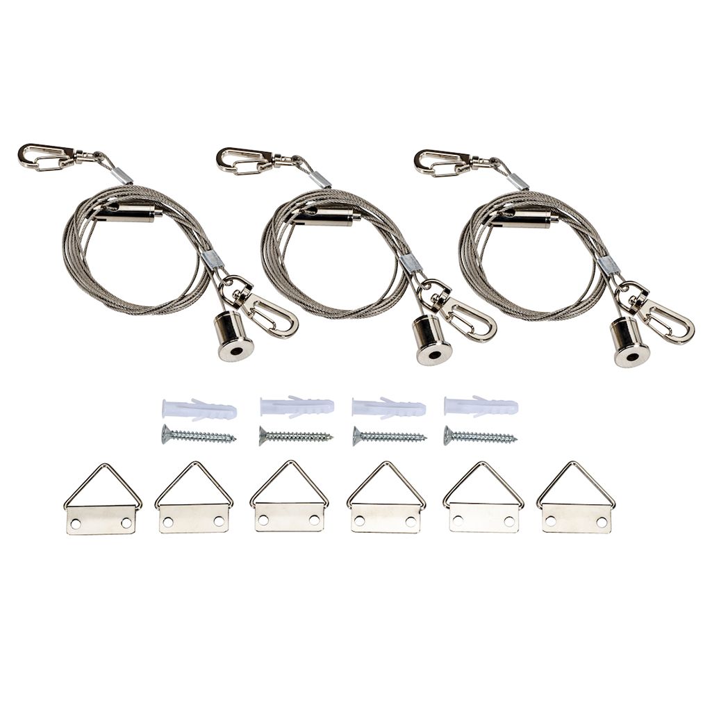 Topaz 4FT Suspended Mount Cable Kit for use with 2x4 Flat Panel