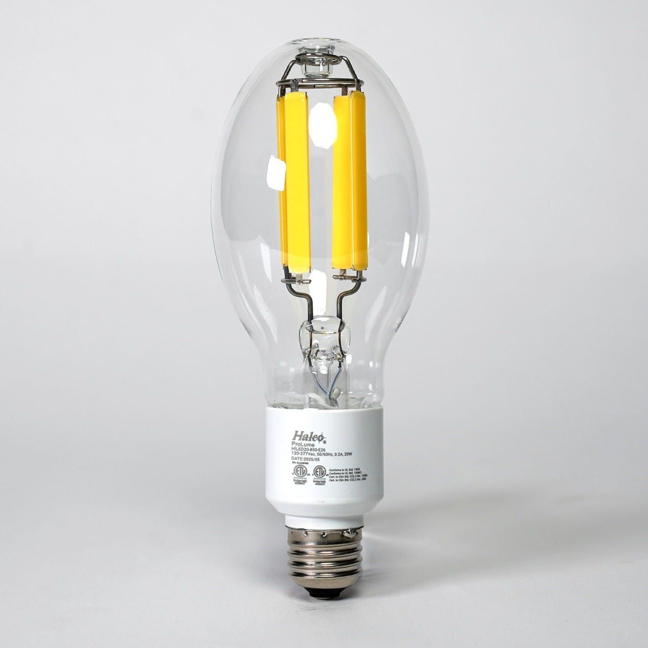 LED HID Filament ED23.5 Lamp 20W 4000K E26 Base 3600 Lumens