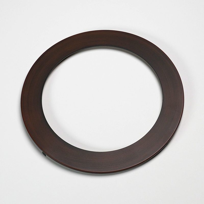 Flat Smooth Replacement Trim 8in Bronze for Slim Downlights (CSDL, FSDLS)