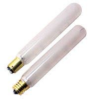 T6 Incandescent Tube 20W 2700K Intermediate Base 130V Frosted Dimmable