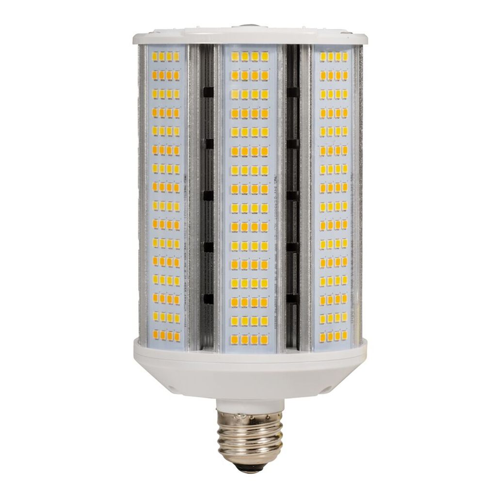 Topaz LED HID Retrofit Lamp Power & Color Selectable 10W-20W-30W 3K-4K-5K to 4800lm E26 Base with Support Brace Included