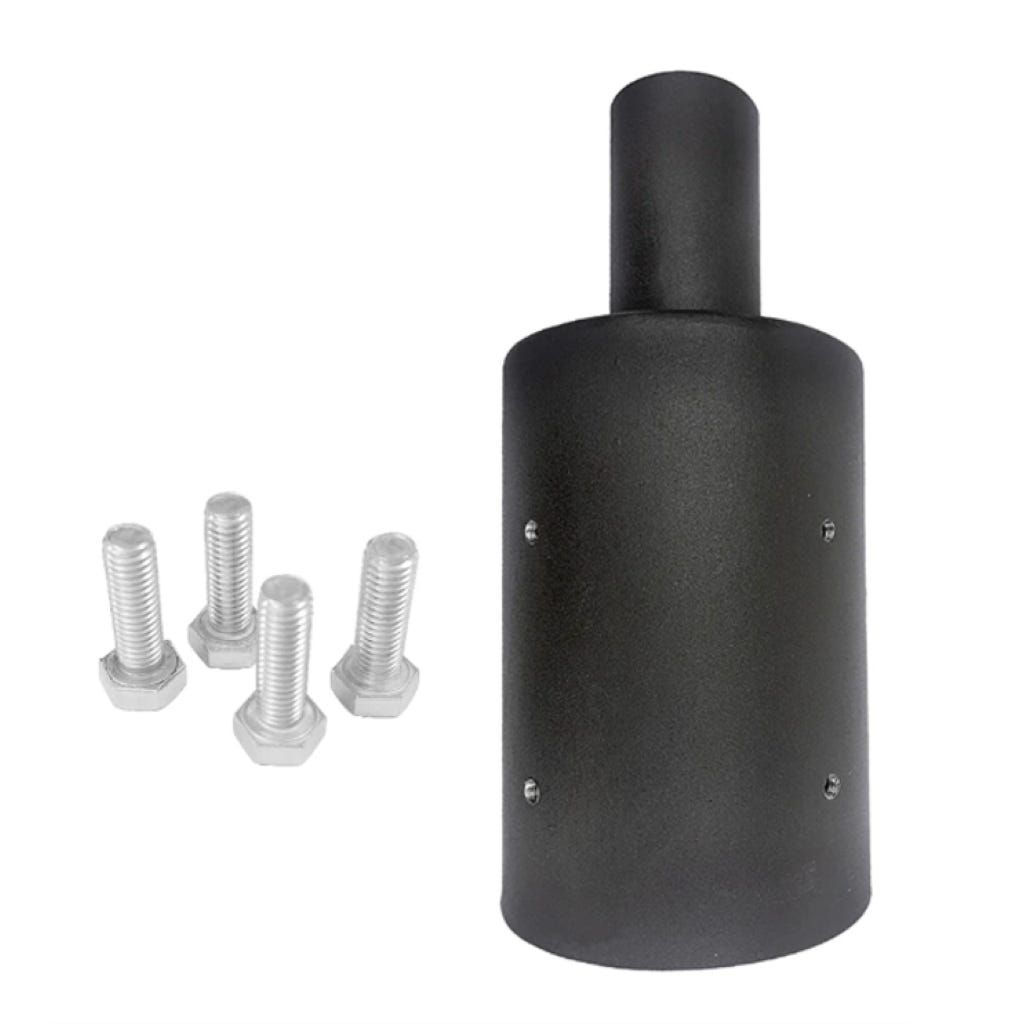 Round Tenon 5in Pole Top Mount with 2-3/8†(outside dimension) MAX EPA: 0.3 (For mounting one fixture) Round Tenon 5in Pole Top Mount with 2-3/8†(outside dimension) MAX EPA: 0.3 (For mounting one fixture)