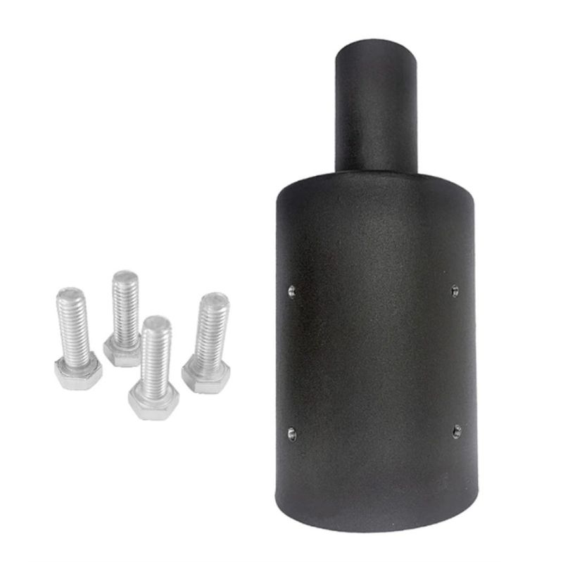 Round Tenon 5in Pole Top Mount with 2-3/8†(outside dimension) MAX EPA: 0.3 (For mounting one fixture) Round Tenon 5in Pole Top Mount with 2-3/8†(outside dimension) MAX EPA: 0.3 (For mounting one fixture)