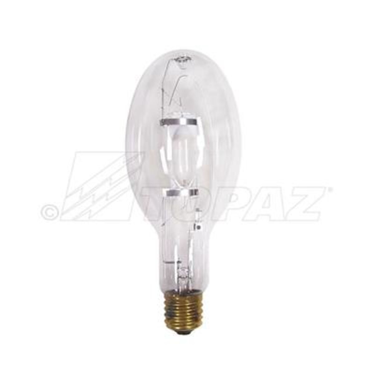 Topaz Metal Halide Clear ED37 Bulb Type 4000K 400W Mogul (E39) 38000lm Topaz Metal Halide Clear ED37 Bulb Type 4000K 400W Mogul (E39) 38000lm